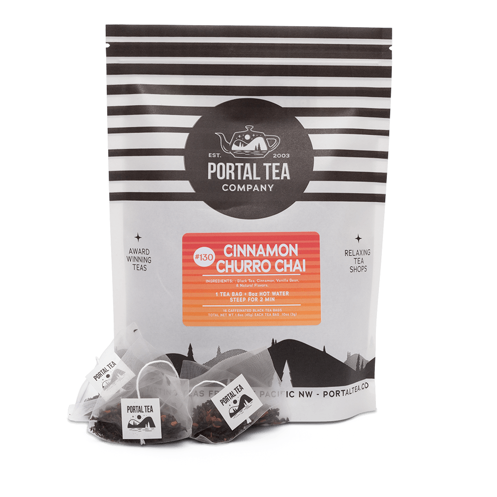 Cinnamon Churro Chai - Pyramid Tea Bags