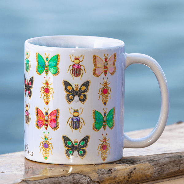 Butterfly & Bugs Mug