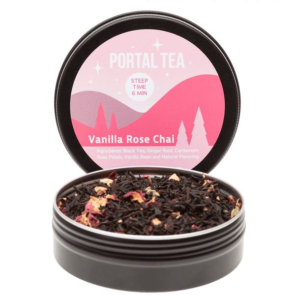 Rose Petal Chai - Organic, Authentic Chai, with a Hint of Healing