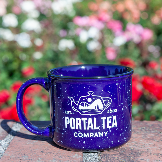 Portal Tea Camp Mug — Navy
