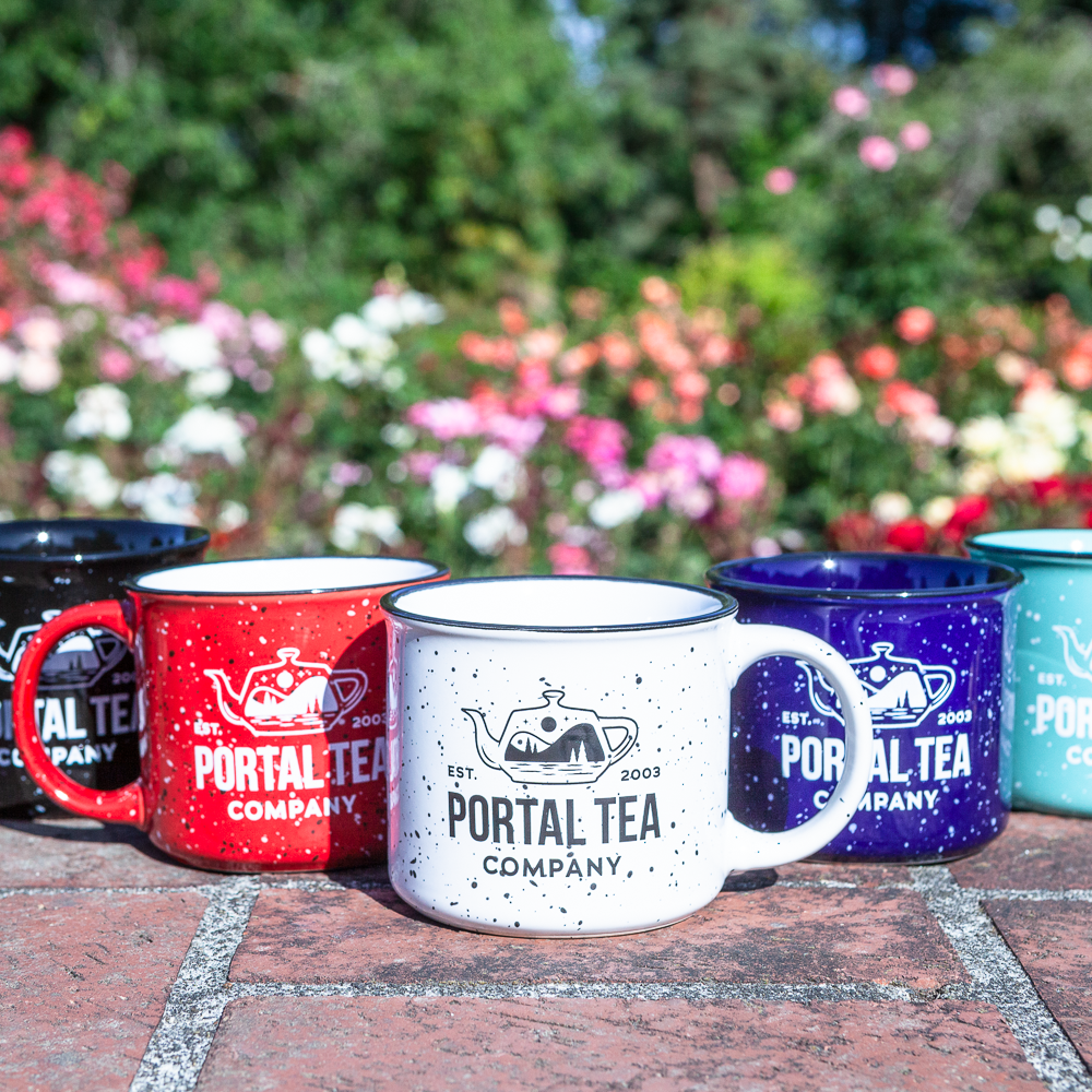 Portal Tea Camp Mug — Red