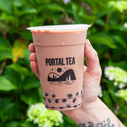 Portal Tea Candle — Black Milk Bubble Tea