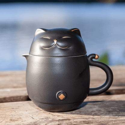 Cute Cat Tea Set