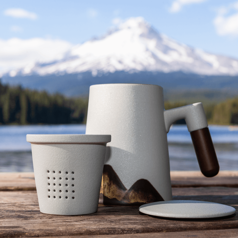Far Mountain Mug with Infuser