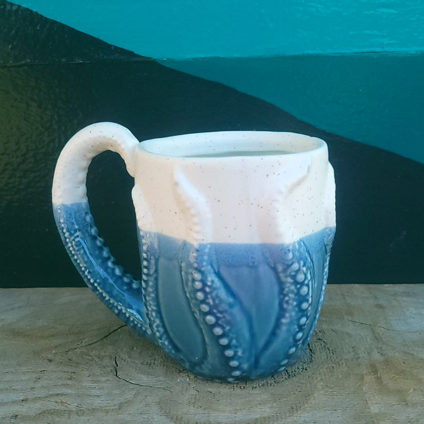 Blue Octopus Mug