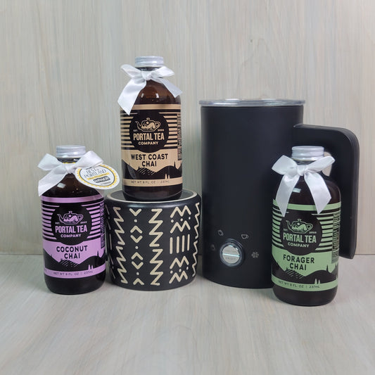 Chai Trio Gift Set + Milk Frother - Bundle & Save!