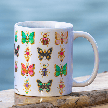 Butterfly & Bugs Mug