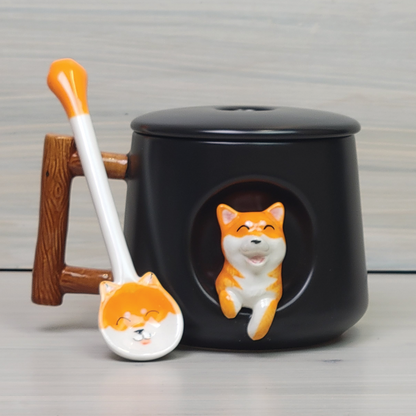 Shiba Inu Mug & Matcha Gift Set