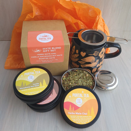 Black Sparrow Mug & Tea Gift Set - Bundle & Save!