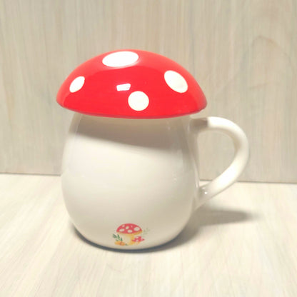 Mushroom Mug w/Lid