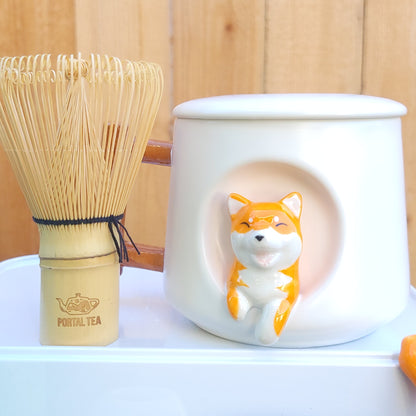 Shiba Inu Mug & Matcha Gift Set