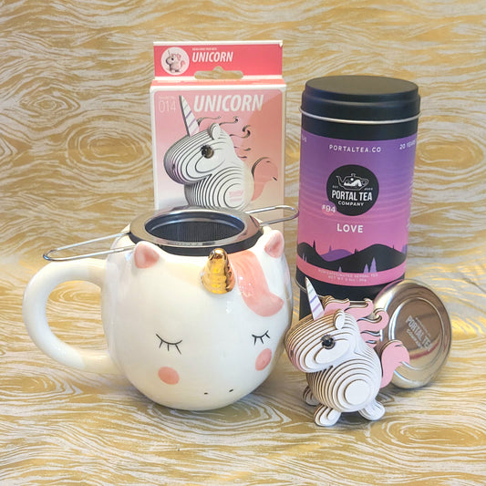 Tea Lovers Mug and Lid Gift Set